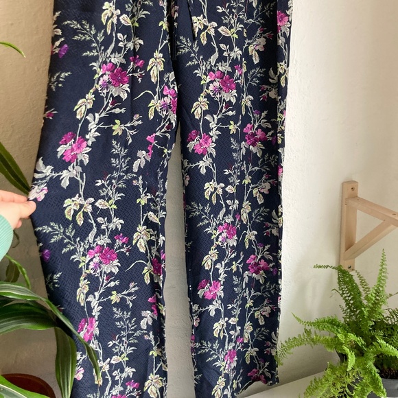 Massimo Dutti Mulberry Silk Pants - Picture 1 of 8